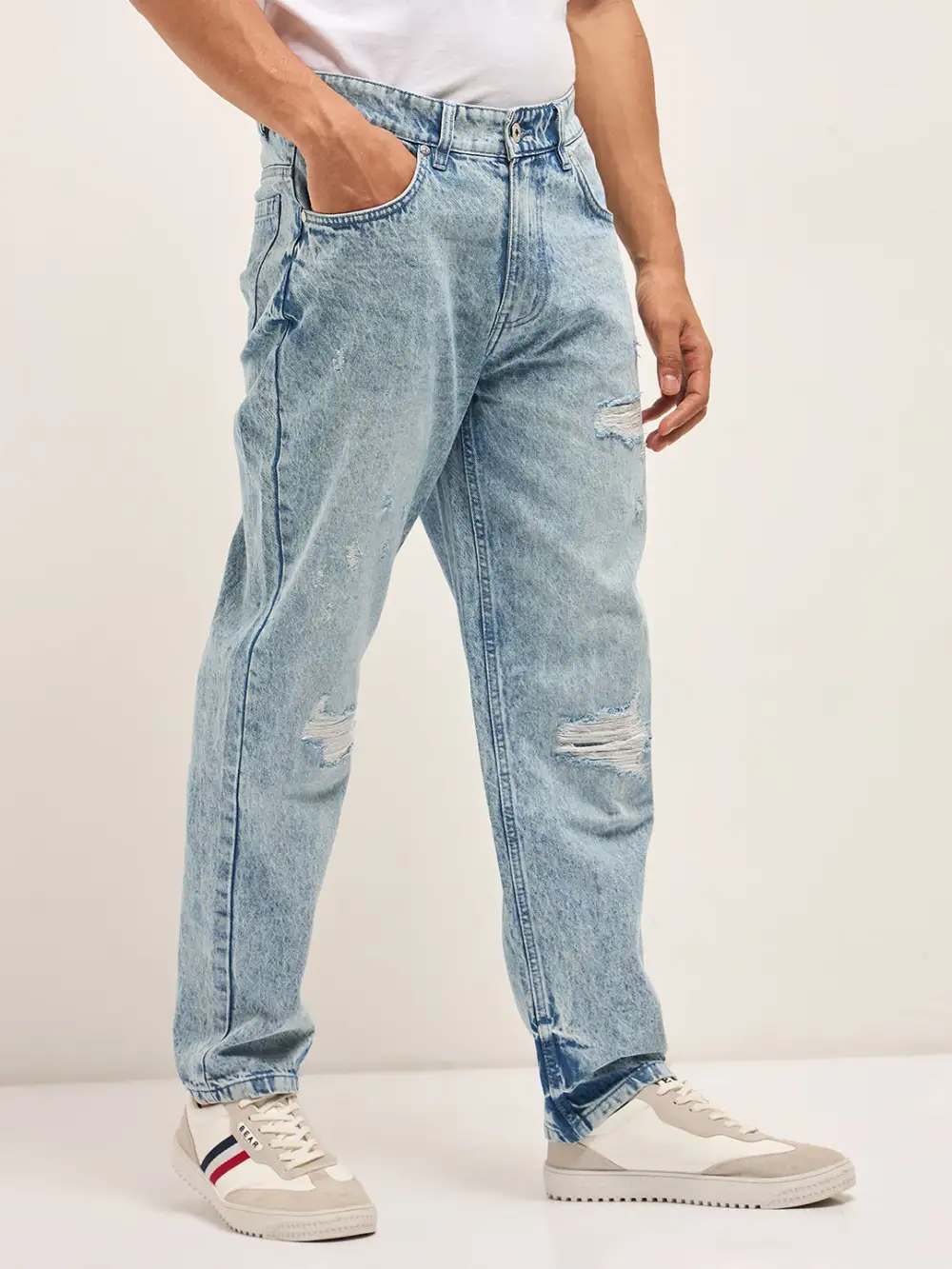 Layer Friendly Stretch Pocket Lightweight Jeans