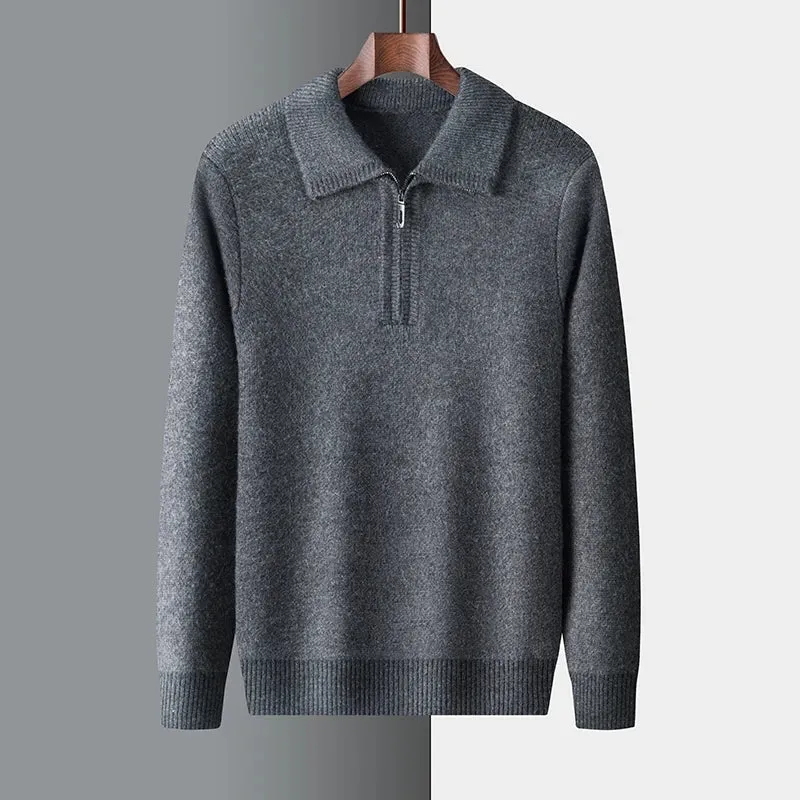 Half-Zip Knit Sweater