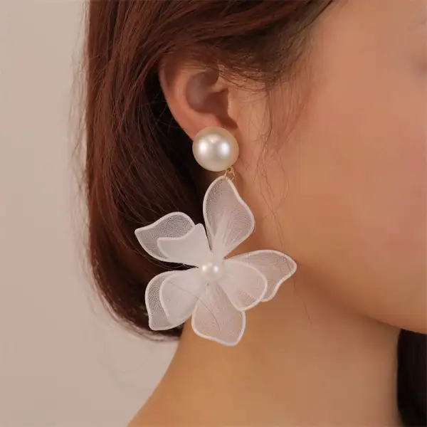Floral Statement Earrings