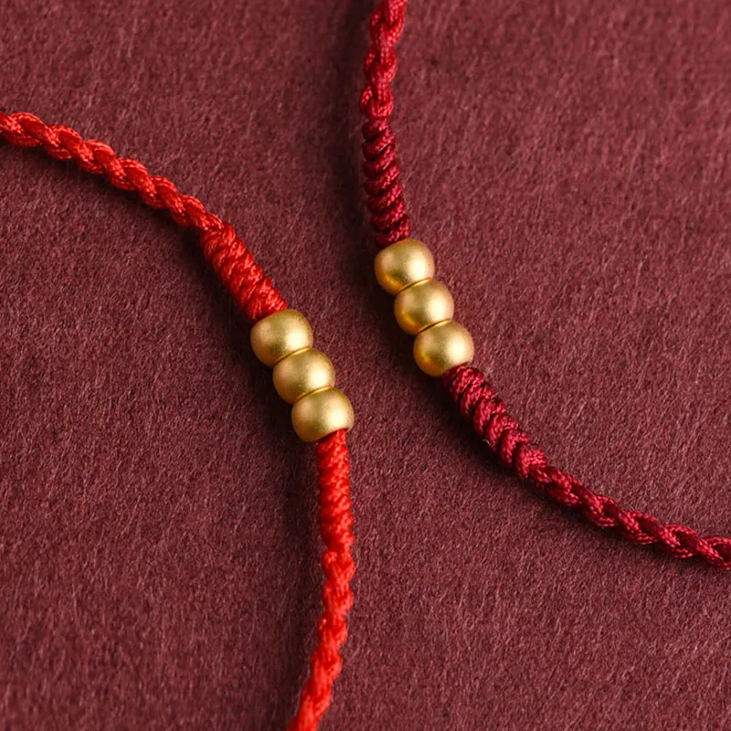 Mini Beads Design Handmade Rope Bracelet Anklet