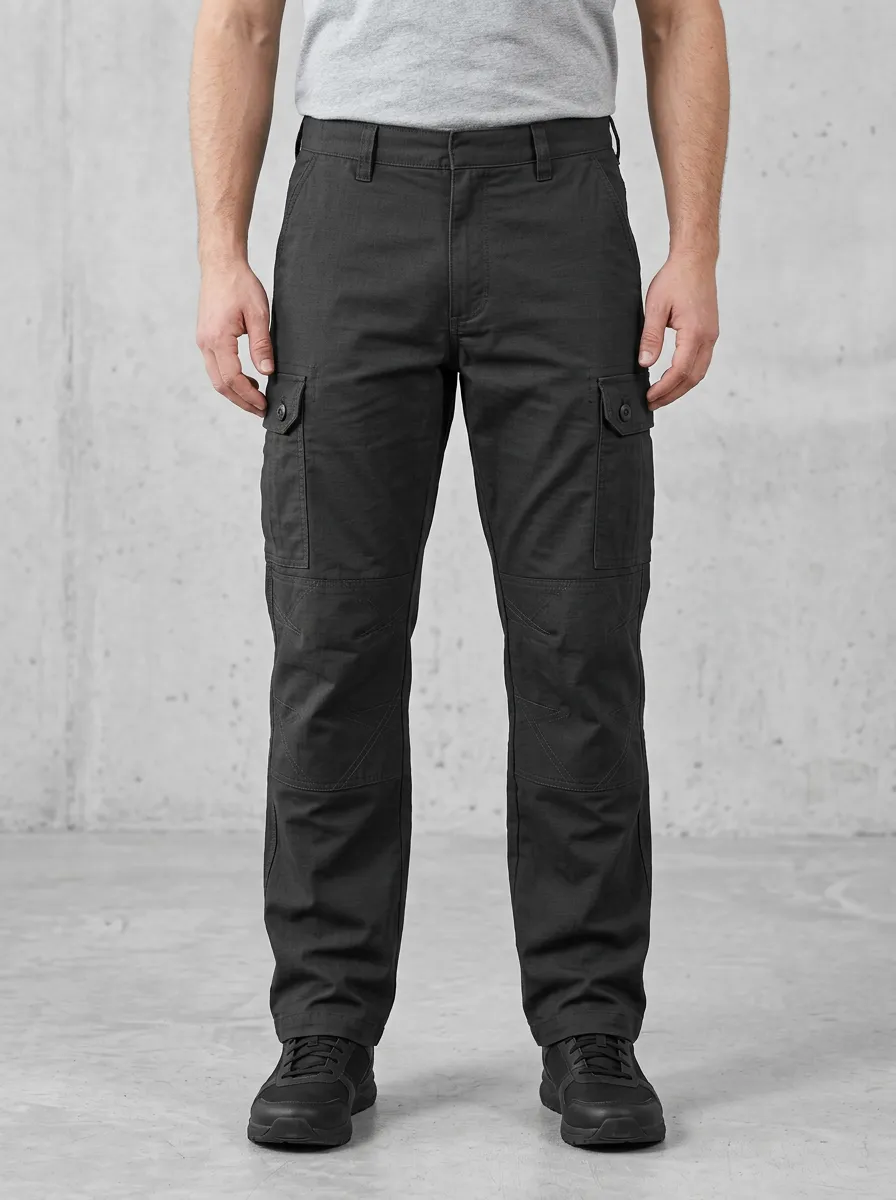 Unisex Tactical Multi-Pocket Reinforced Knee Work Pants