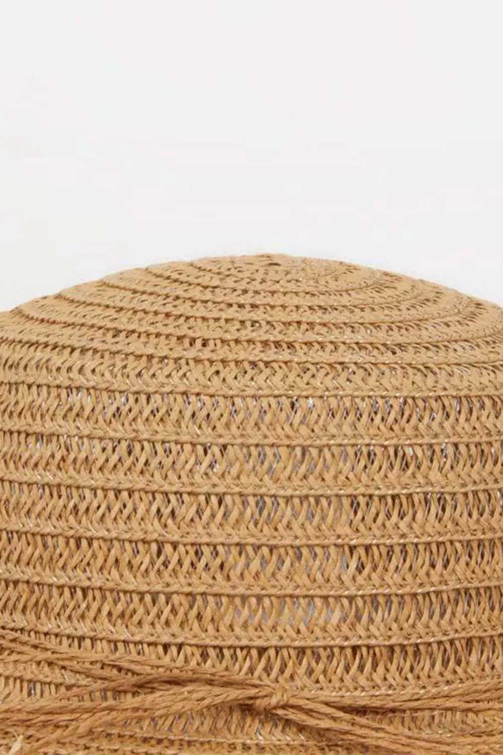 Seashell-Decorated Straw Hat