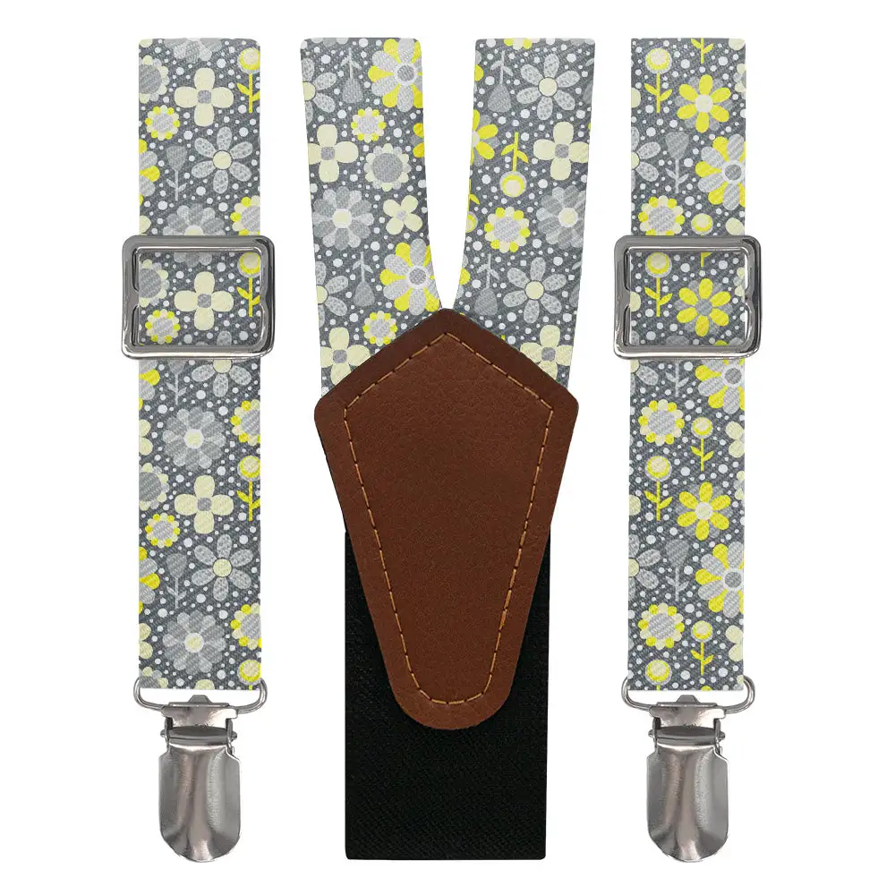 Bloom Floral Pattern Suspenders