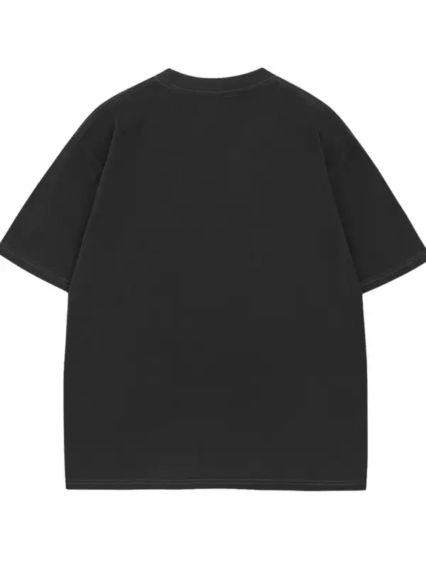 Clean Graphic Crew Neck Oversized Tee