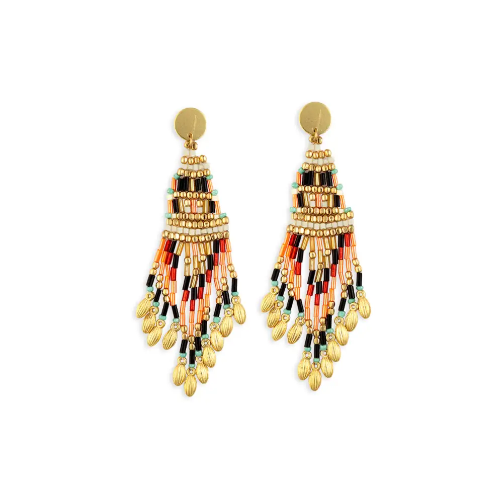 Timeless Flowing Artful Statement Earrings