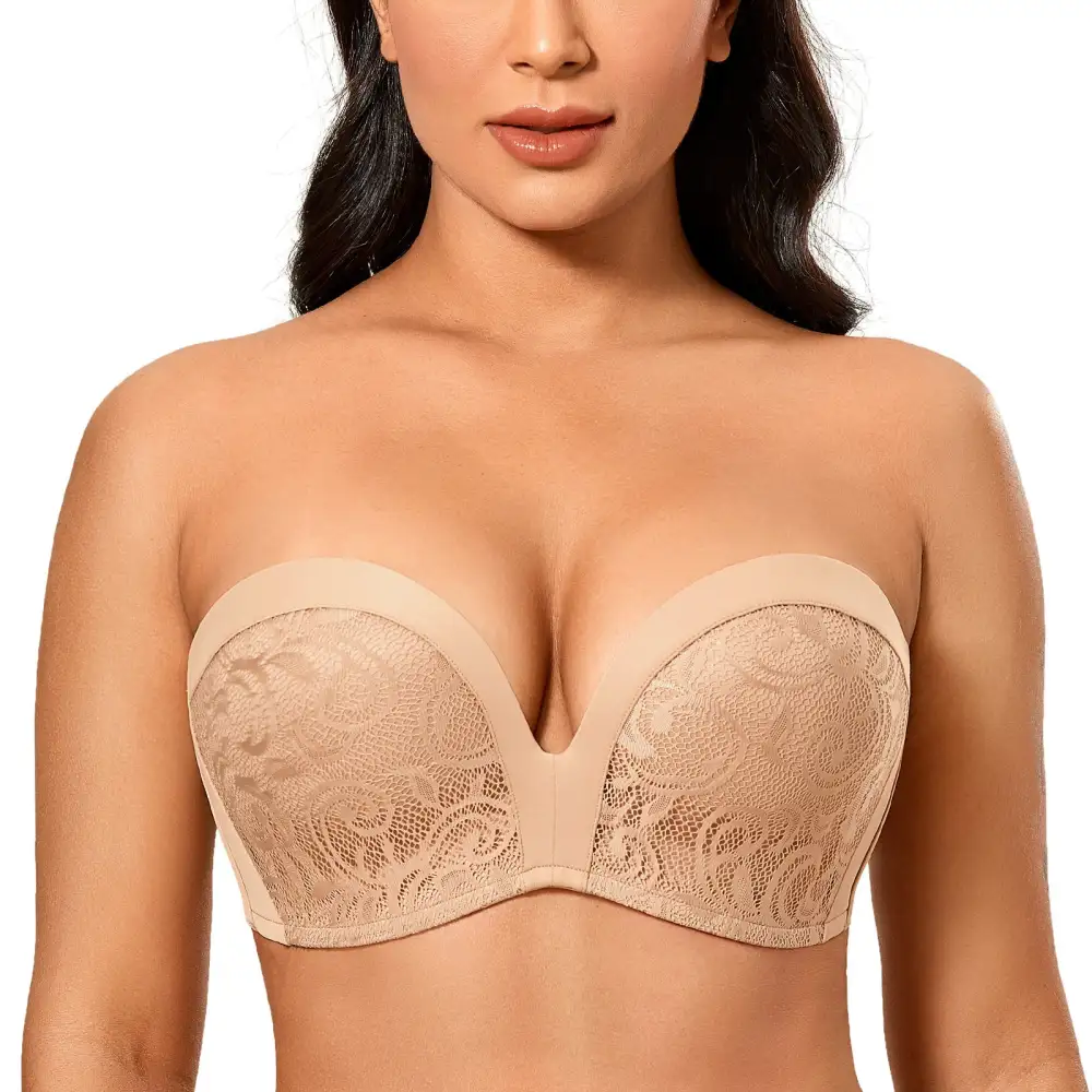 Full-Cup Lace Bra