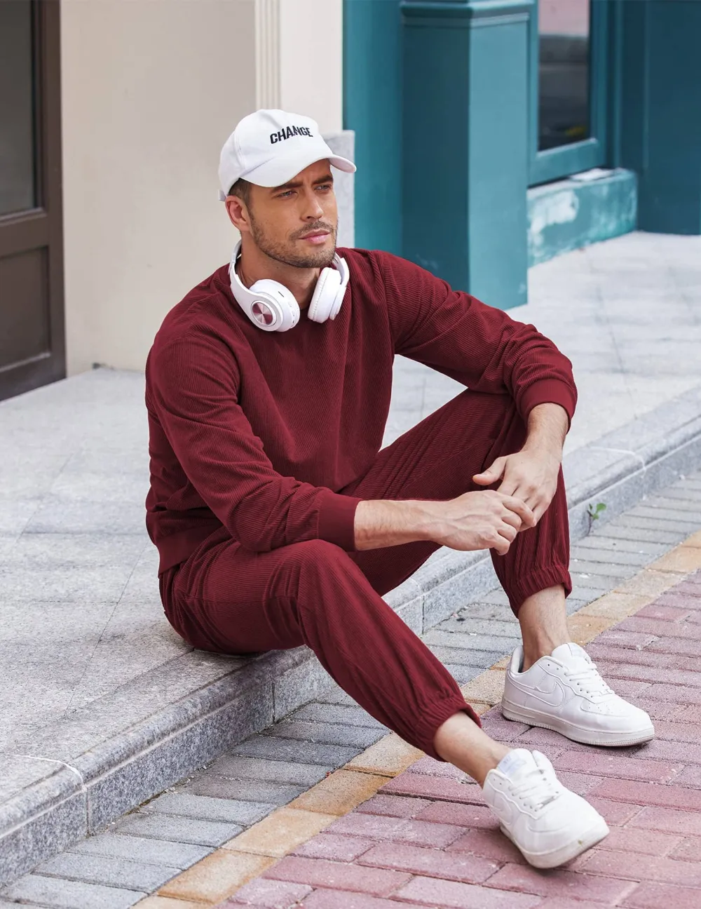 Long Sleeve Pullover Sports Sets