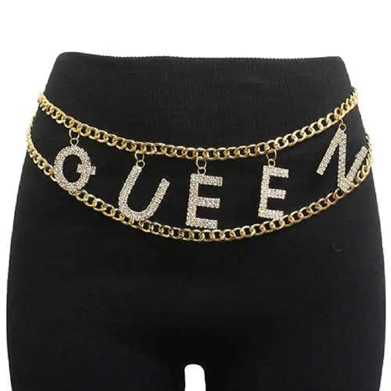 Versatile Crystal Waist Belt