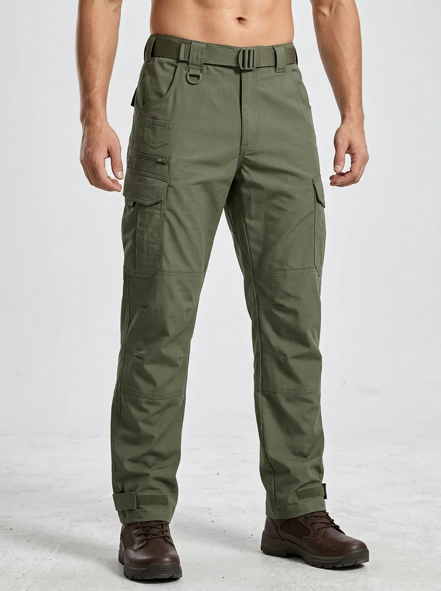 Men's Adventure Field-Ready Multi-Pocket Waterproof Tactical Cargo Pants