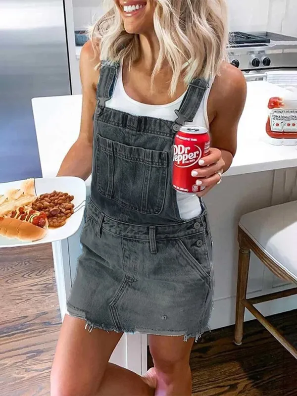 Independence Flag Spaghetti Strap Jumpsuit Accessory