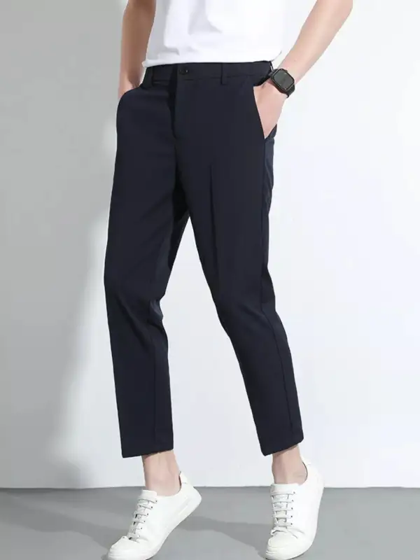 Slim Fit Cropped Pants