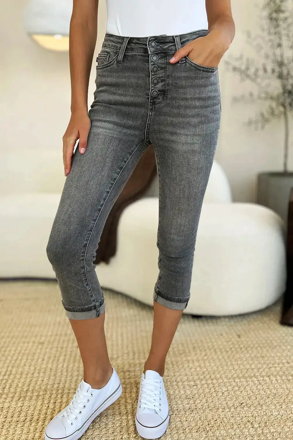 Cotton Stretch Denim Jeans