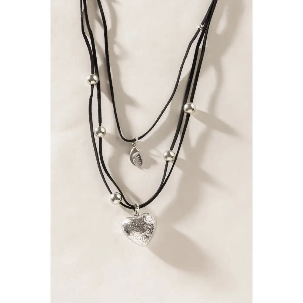 Bohemian Heart Necklace