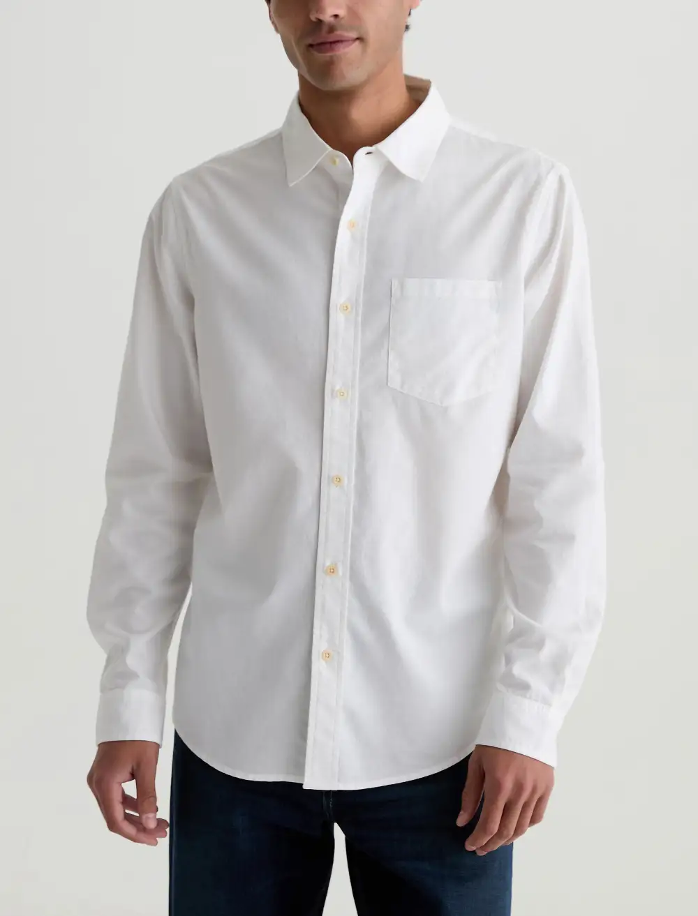 Men's Button Front Dress Shirt