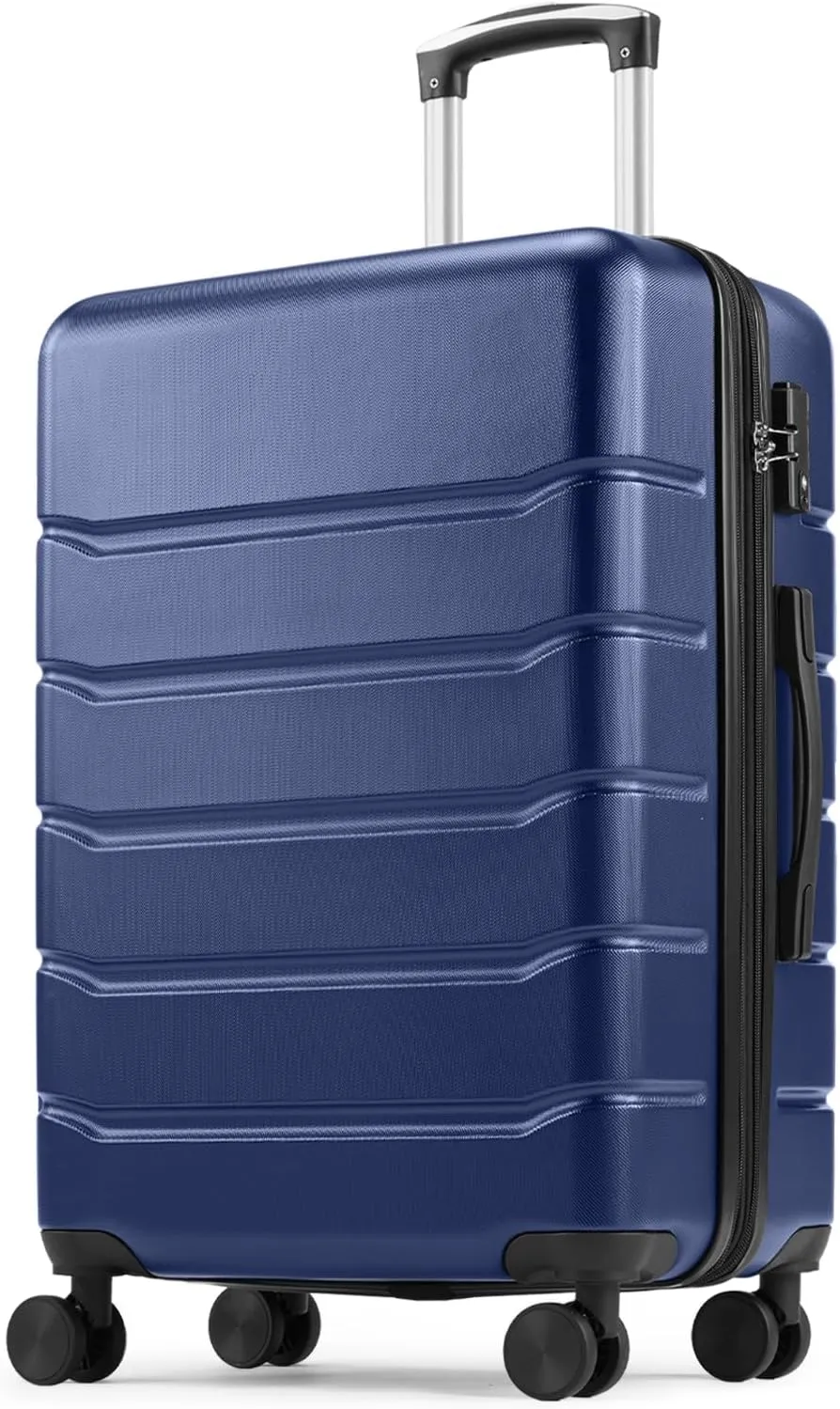 Expandable Hardshell Suitcase with Dual Spinner Wheels