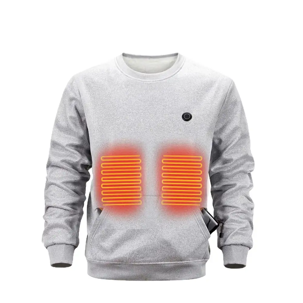 Men's Heated Round Neck Sweatshirt