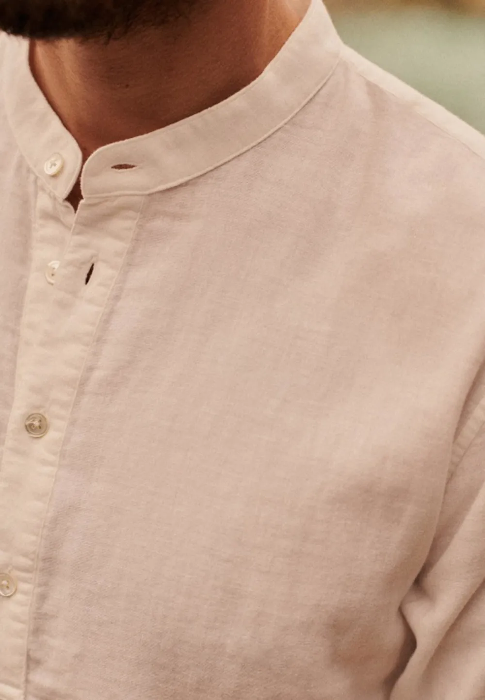 Mandarin Collar Shirt