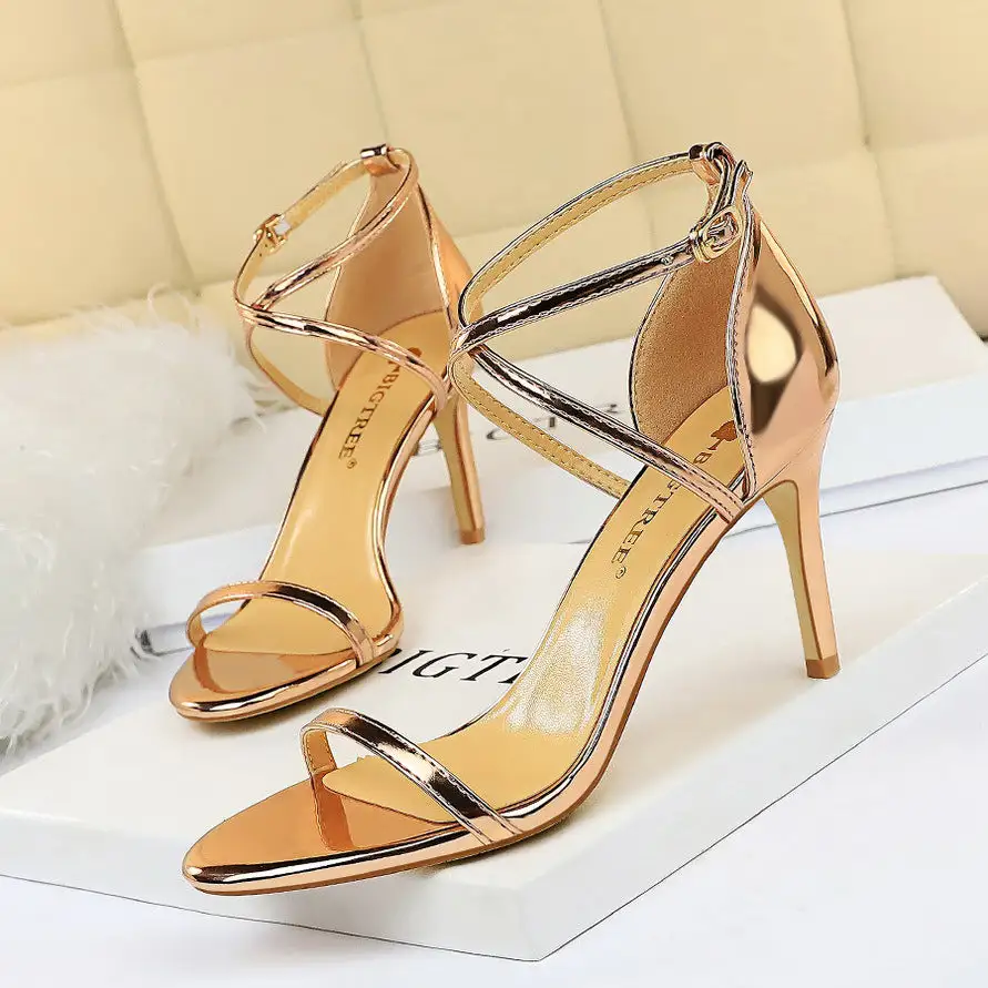 Strappy Stiletto Heels