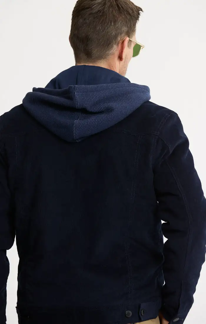 Sherpa Lined Corduroy Trucker Jacket