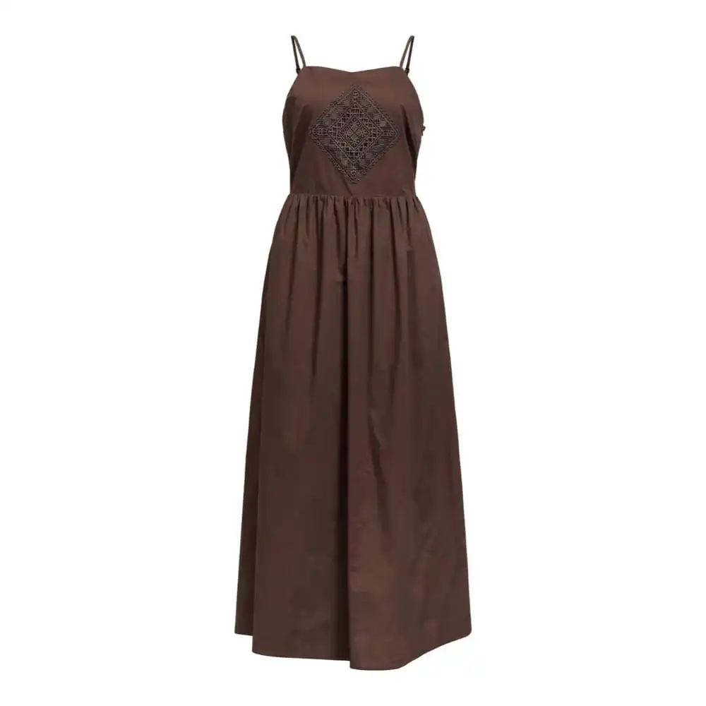 Embroidered Women's Maxi Dress