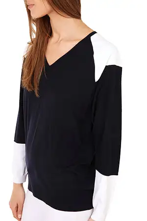V-Neck Wool Sweater