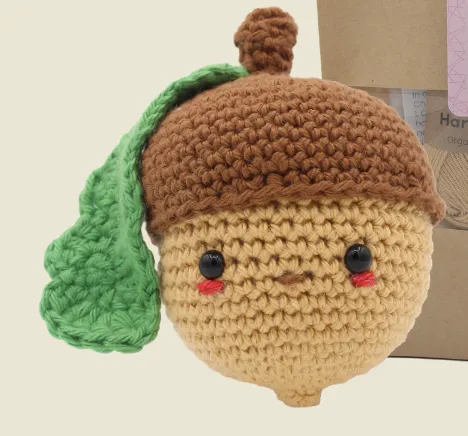 Autumn Acorn Crochet Craft Kit