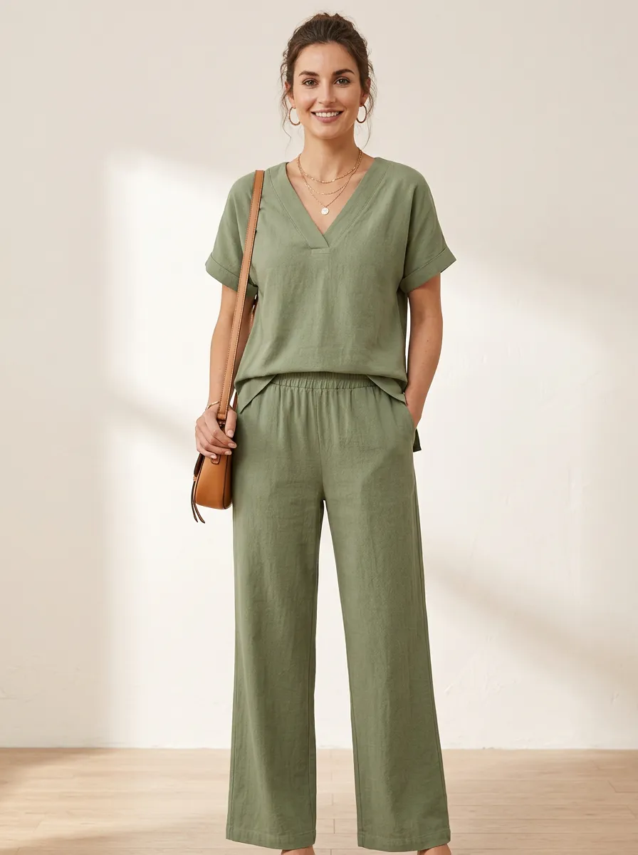 Everyday Summer Women's V-Neck Shirt
