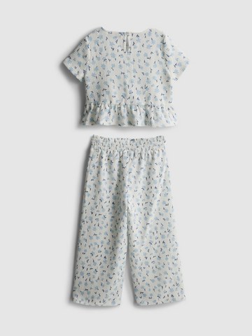 1.5-8yrs | Crinkle Peplum Top and Trousers Set detail 1
