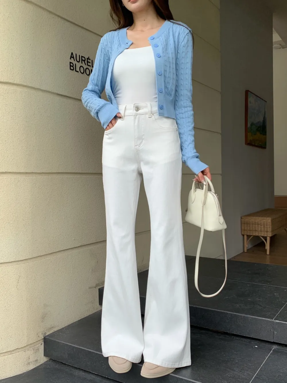 Clean Micro Flare Jeans