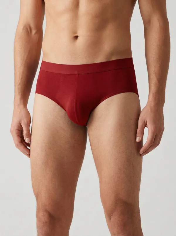 Classic Minimalist Detail Men's Boxer Briefs