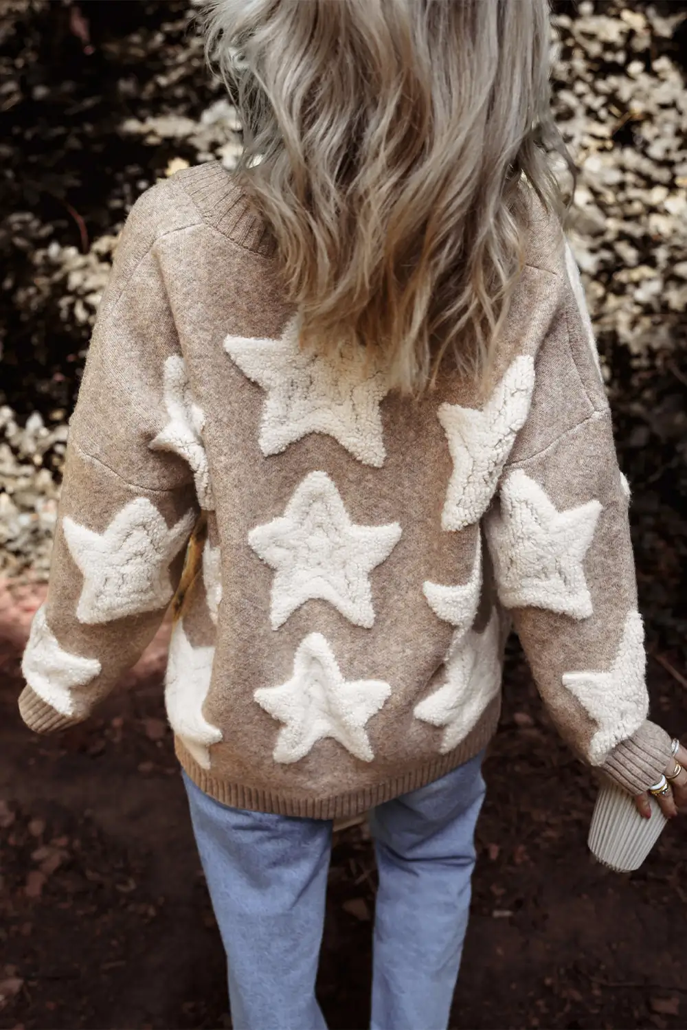 Textured Pocketed Cardigan