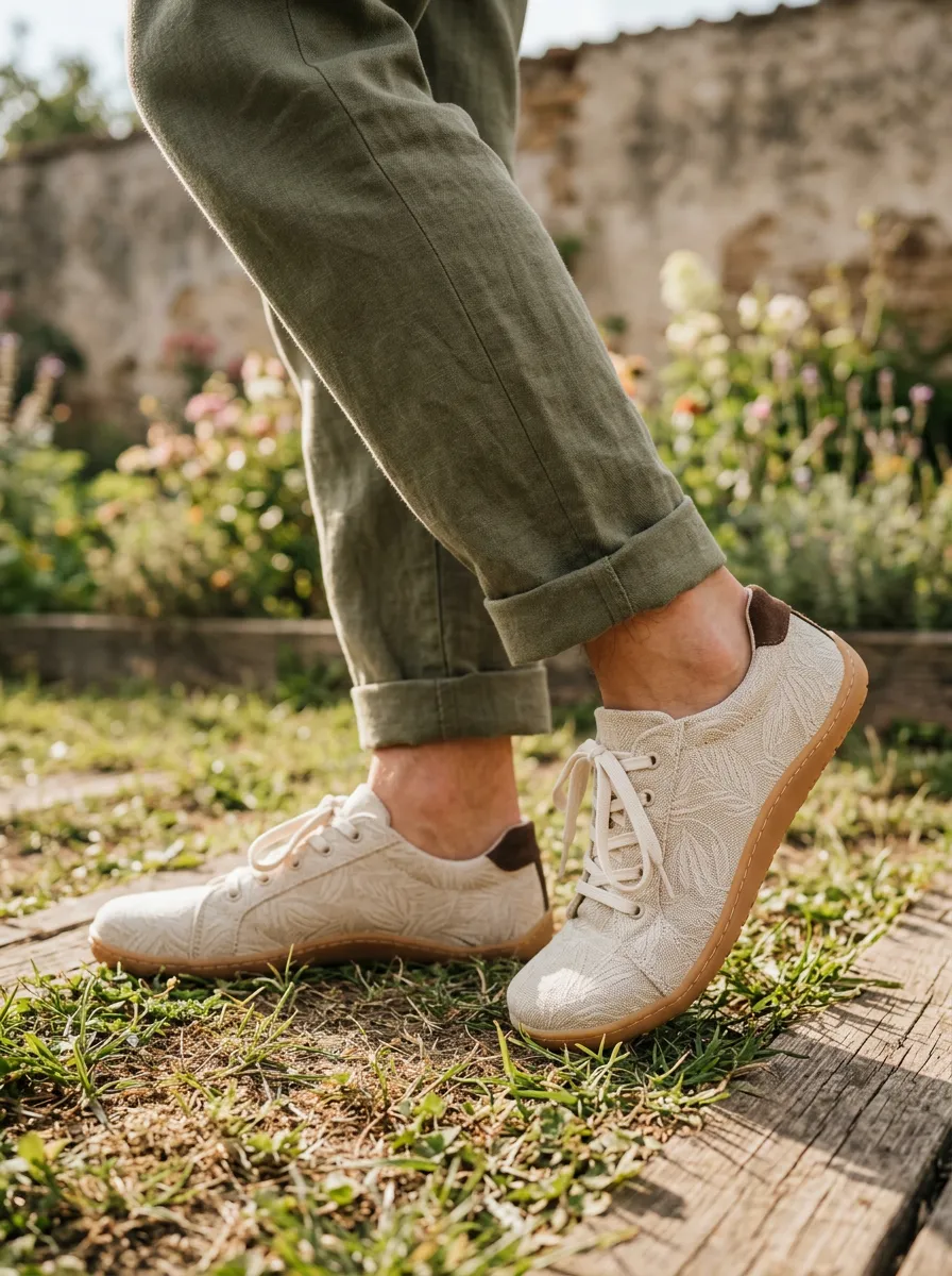Daily Botanical Leaf Lifestyle Look Unisex Barefoot Shoes