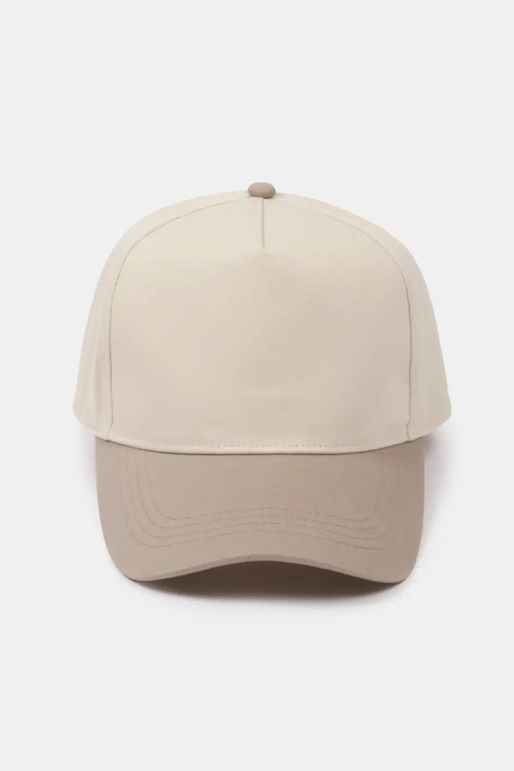 Two Tone Five Panel Panel Baseball Cap