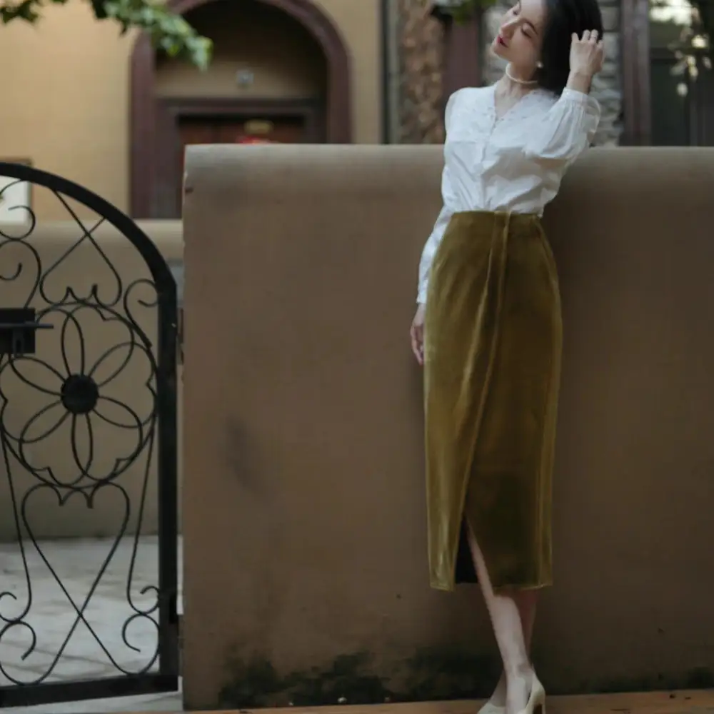 Fresh Weekend Everyday Casual Polyester Skirt