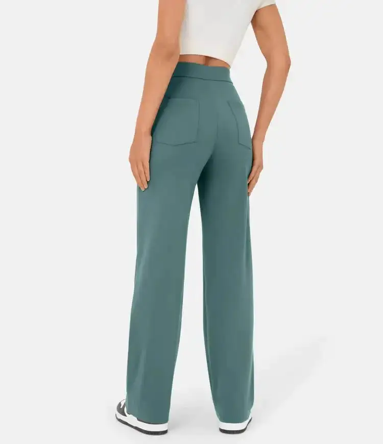 High Waist Everyday Casual Pants