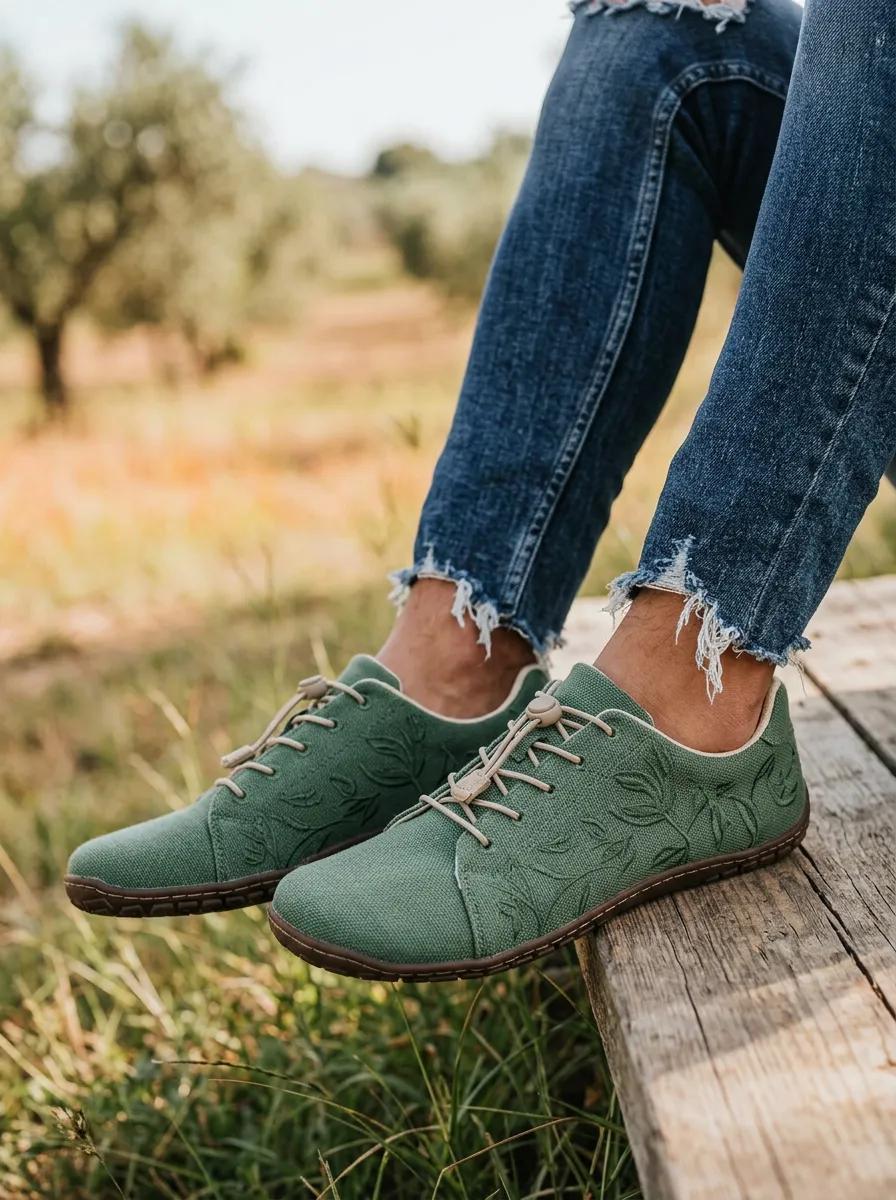 Essential Leaf Graphic Unisex Barefoot Shoes