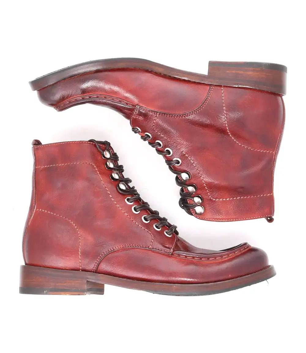 Lace-Up Rugged Combat Boots