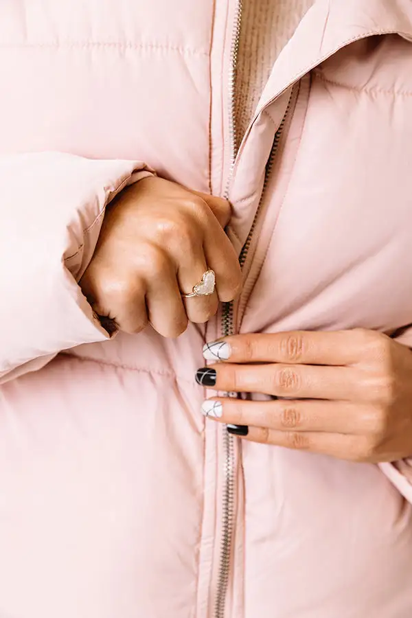 Heart Crystal Band Ring