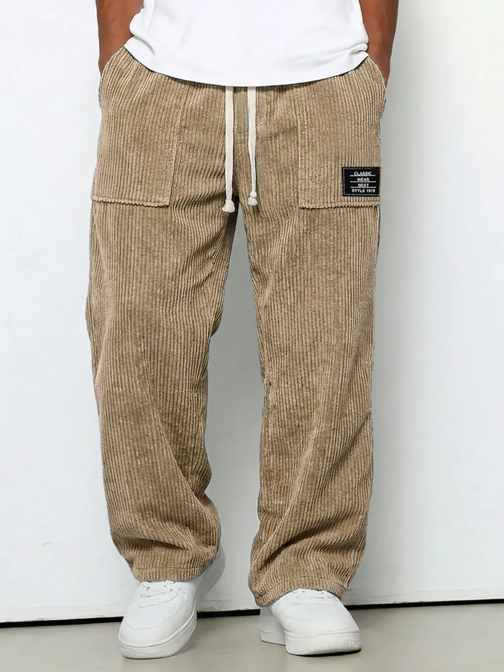 Corduroy Pull On Pants