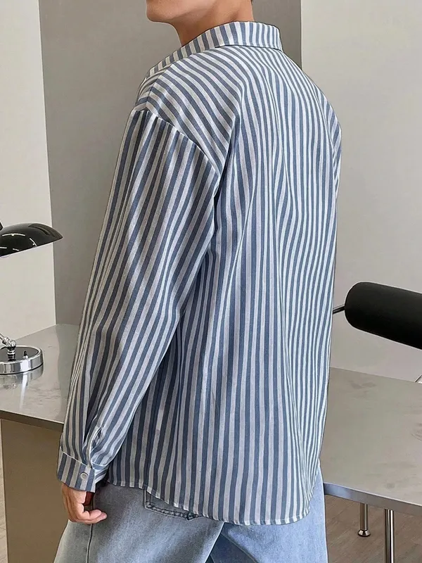 Striped Collared Shirt