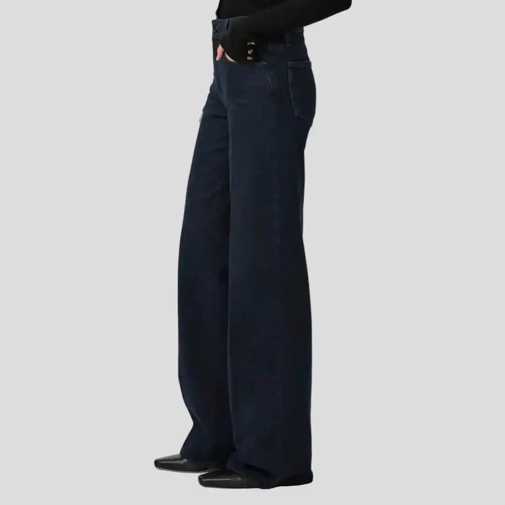 Relaxed Wide-Leg High-Rise Women's Jeans