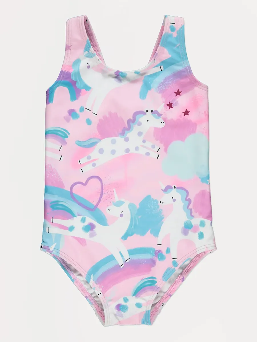 Pink Unicorn Swimsuit