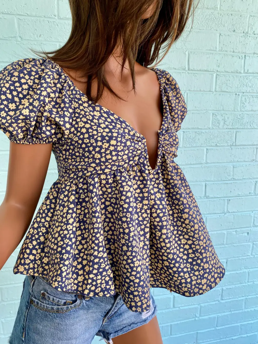 Relaxed Floral Blouse