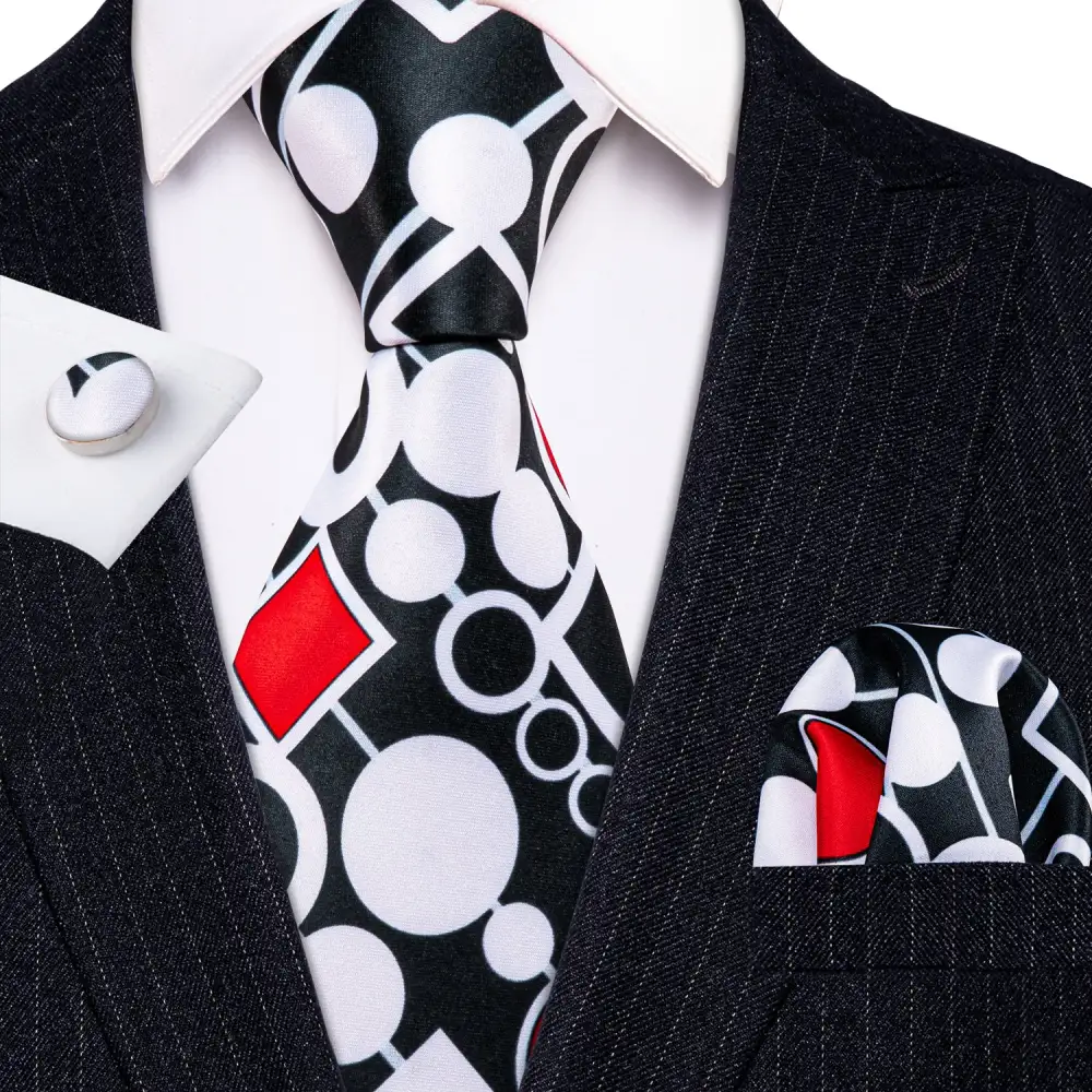 Modern Silk Necktie Set