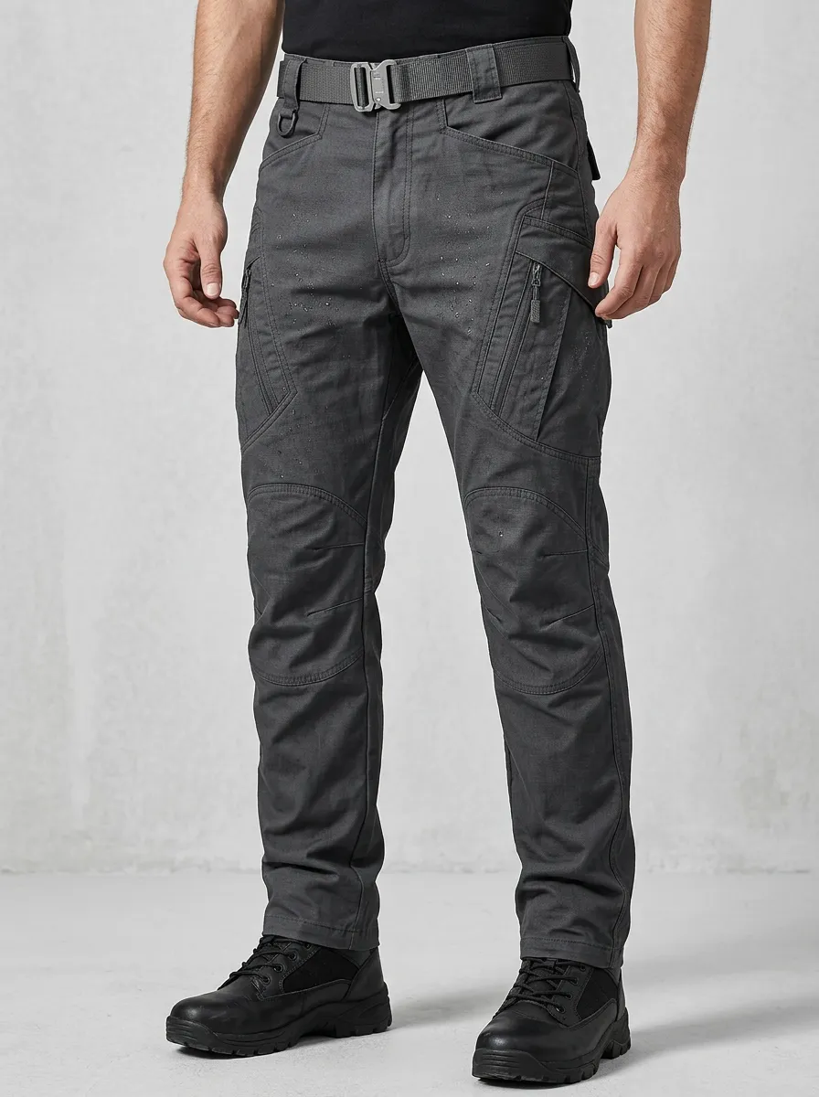 Men's Tactical Outdoor Multi-Pocket Waterproof Cargo Pants