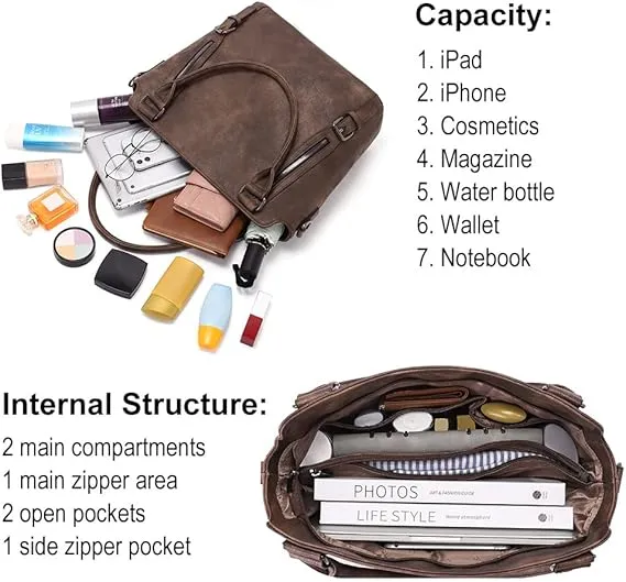 👚 90% OFF NOW! 🌸3-PACK  Purses for Women, Large Hobo Bags, Multiple Pockets Tote Handbags, Water Repellent Shoulder Bag with Adjustable Strap☀️