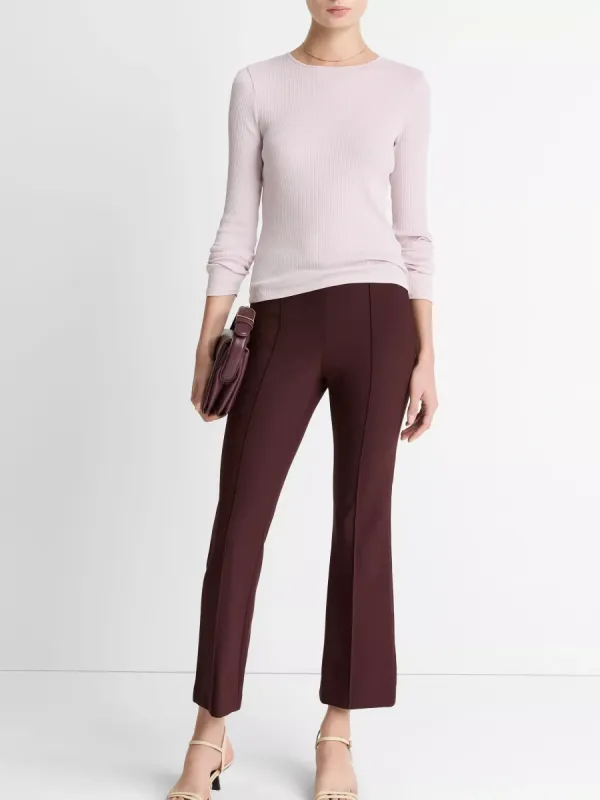 Casual Plain Long Sleeve Tee