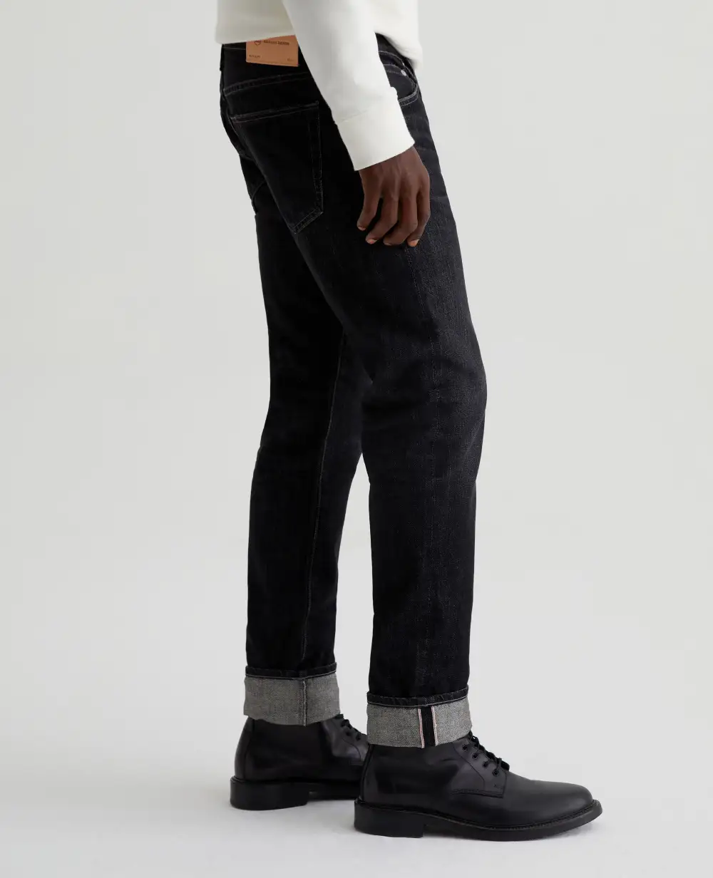 Men's Slim Straight Rigid Jeans