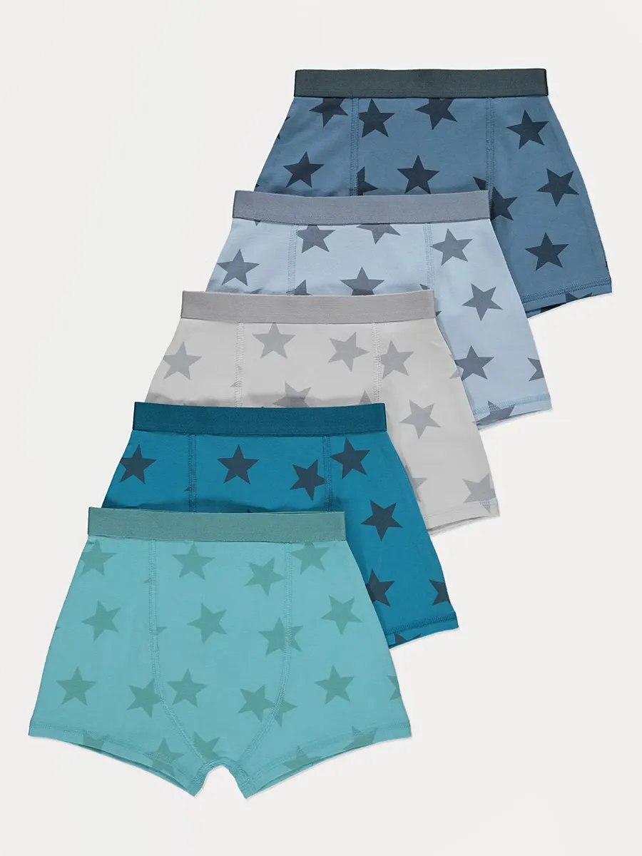 Blue Star Trunks 5 Pack