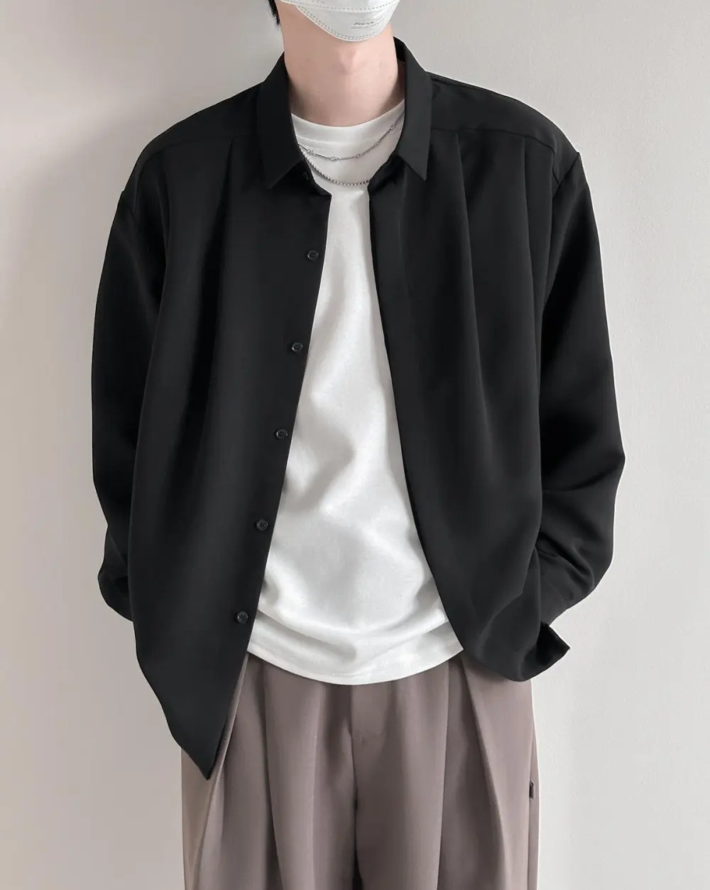 Solid Smart Office Long Sleeve Shirt